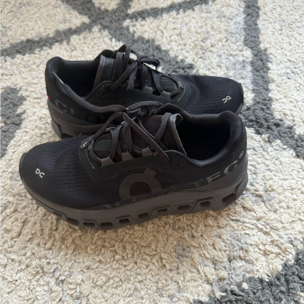 On Running Black Shoes NWO tags